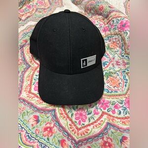 Johnnie-O Palmico Hat Cap Adult Snap Back Black Adjustable Surf Board Golf